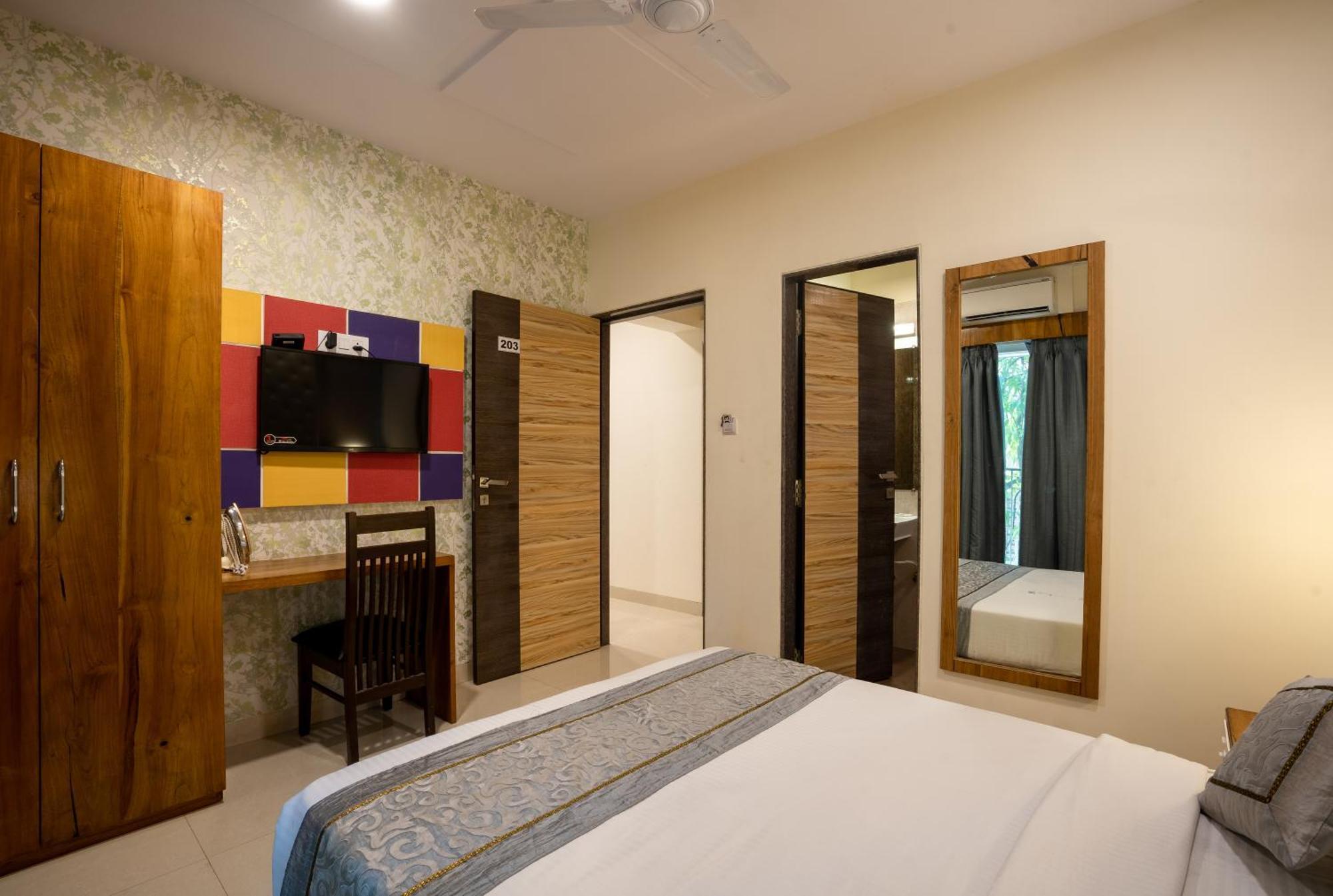 Home2 Suites And Service Apartments, Mumbai Airport Bombaim Quarto foto